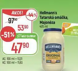 Globus Hellmann´s tatarská omáčka, majonéza nabídka