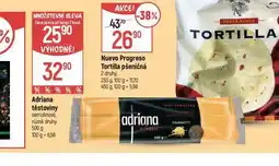 Globus Adriana těstoviny nabídka