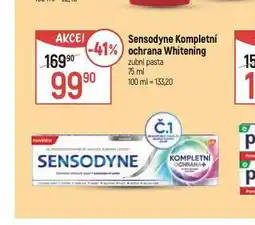 Globus Sensodyne kompletní ochrana zubní pasta nabídka