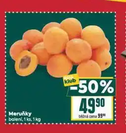 Billa Meruňky nabídka
