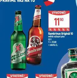 Globus Pivo gambrinus originál 10 nabídka
