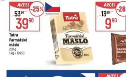 Globus Tatra farmářské máslo nabídka