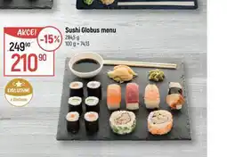 Sushi globus menu