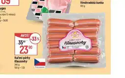 Globus Kuřecí párky klausovky nabídka