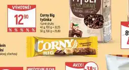 Globus Corny big tyčinka nabídka