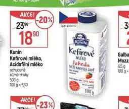 Globus Kunín kefírové mléko nabídka