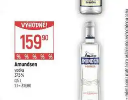 Globus Amundsen vodka nabídka