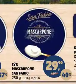 Penny Market Sýr mascarpone nabídka