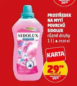 Penny Market Sidolux prostředek na mytí povrchů nabídka