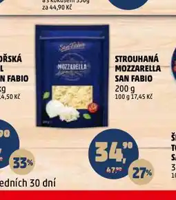 Penny Market Strouhaná mozzarella nabídka