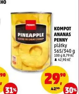 Penny Market Kompot ananas nabídka