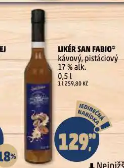 Penny Market Likér san fabio nabídka