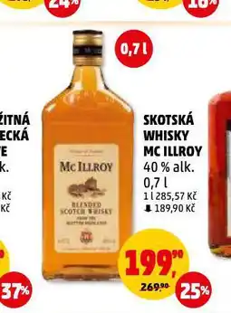 Penny Market Skotská whisky mc illroy nabídka