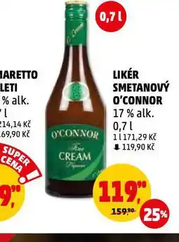 Penny Market Likér smetanový o'connor nabídka