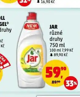 Penny Market Jar prostředek na mytí nádobí nabídka