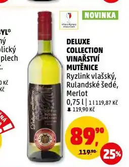 Penny Market Deluxe collection vinařství mutěnice nabídka