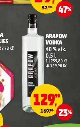 Penny Market Arapow vodka nabídka