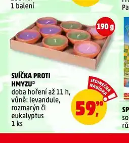 Penny Market Svíčka proti hmyzu nabídka