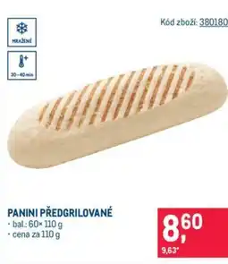 Makro PANINI PŘEDGRILOVANÉ nabídka