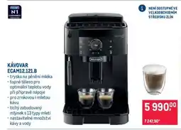 Makro KÁVOVAR ECAM12.121.B nabídka
