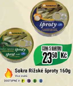 Tamda Foods Sokra Rižské šproty 160g nabídka