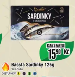 Tamda Foods Bassta Sardinky 125g nabídka