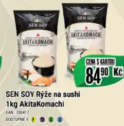 Tamda Foods SEN SOY Rýže na sushi 1kg AkitaKomachi nabídka