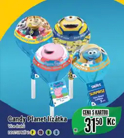 Tamda Foods Candy Planet lízátka nabídka