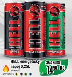 Tamda Foods HELL energetický nápoj 0,25L nabídka