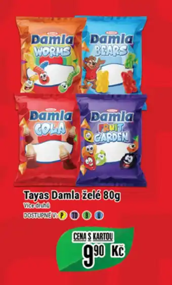 Tamda Foods Tayas Damla želé 80g nabídka