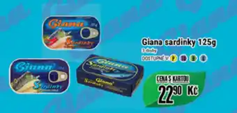 Tamda Foods Giana sardinky 125g nabídka