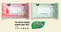Tamda Foods TDF Deluxe vlhčený toaletní papír 60ks nabídka