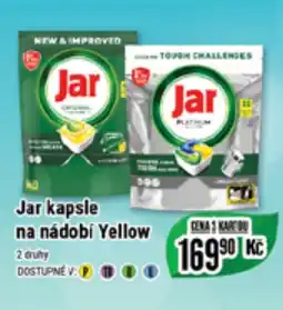 Tamda Foods Jar kapsle na nádobí Yellow nabídka
