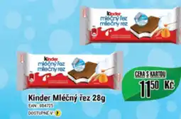 Tamda Foods Kinder Mléčný řez 28g nabídka