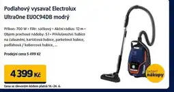 Datart Podlahový vysavač Electrolux UltraOne EUOC94DB modrý nabídka