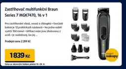 Datart Zastřihovač multifunkční Braun Series 7 MGK7470, 16 v 1 nabídka