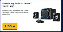 Reproduktory Genius GX GAMING SW-G2.1 1200