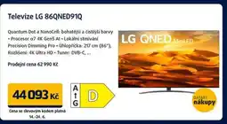 Datart Televize LG 86QNED91Q nabídka