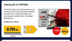 Datart Televize JVC LT-43VF5305 nabídka