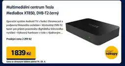 Datart Multimediální centrum Tesla MediaBox XT850, DVB-T2 černý nabídka