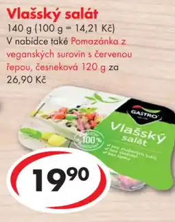 CBA Vlašský salát nabídka