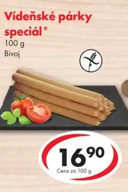 CBA Vídeňské párky speciál nabídka