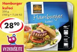 CBA Hamburger kuřecí 250 g nabídka