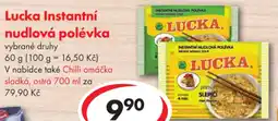 CBA Lucka Instantní nudlová polévka nabídka