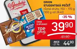 Flop ORION STUDENTSKÁ PEČEŤ nabídka
