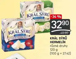 Flop KRÁL SÝRŮ HERMELÍN nabídka