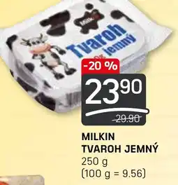 Flop MILKIN TVAROH JEMNÝ 250 g nabídka