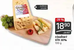 Flop CÍSAŘSKÝ SÝR 30% 100 g nabídka