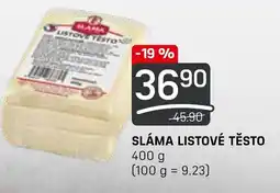 Flop SLÁMA LISTOVÉ TĚSTO 400 g nabídka