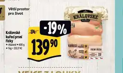 Albert Královské kuřecí prsní řízky nabídka